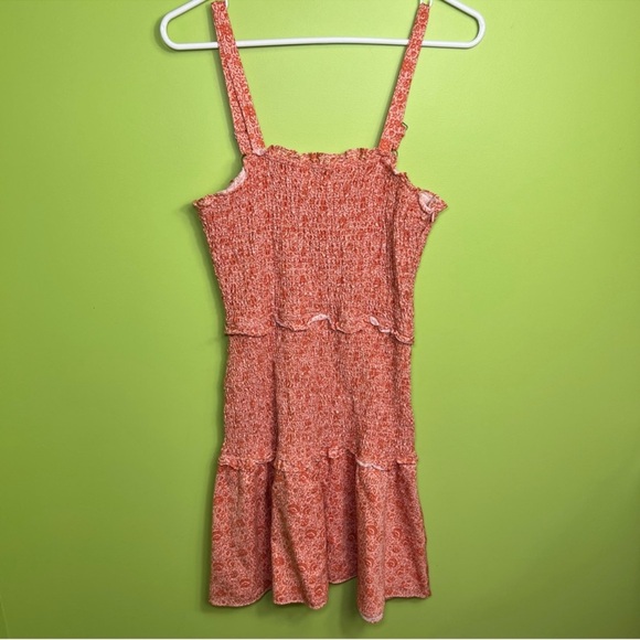 Parker Illy Terracotta Rue Dress size M - Picture 3 of 8